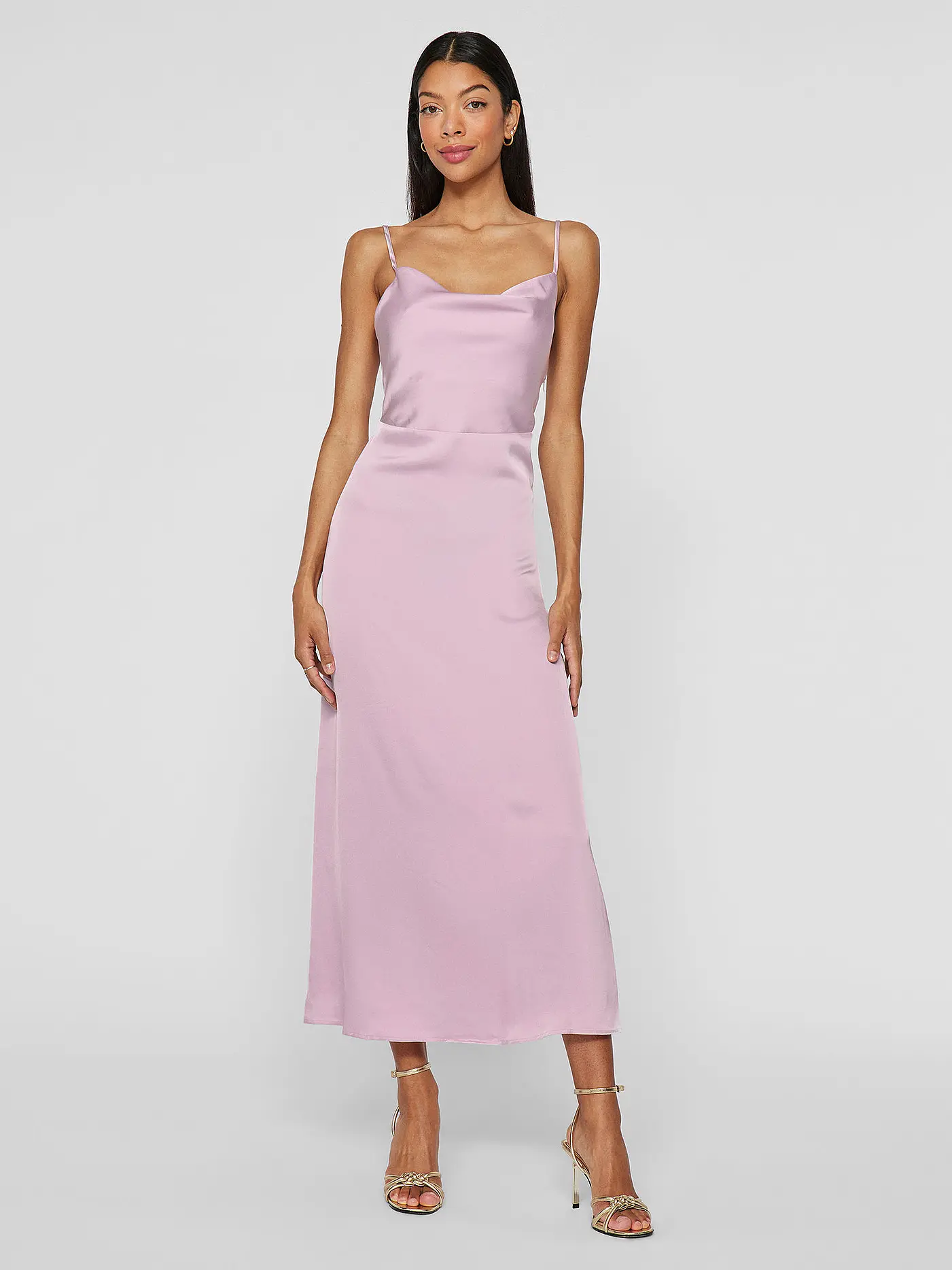 VILA | Abendkleid VIRAVENNA | rosa
